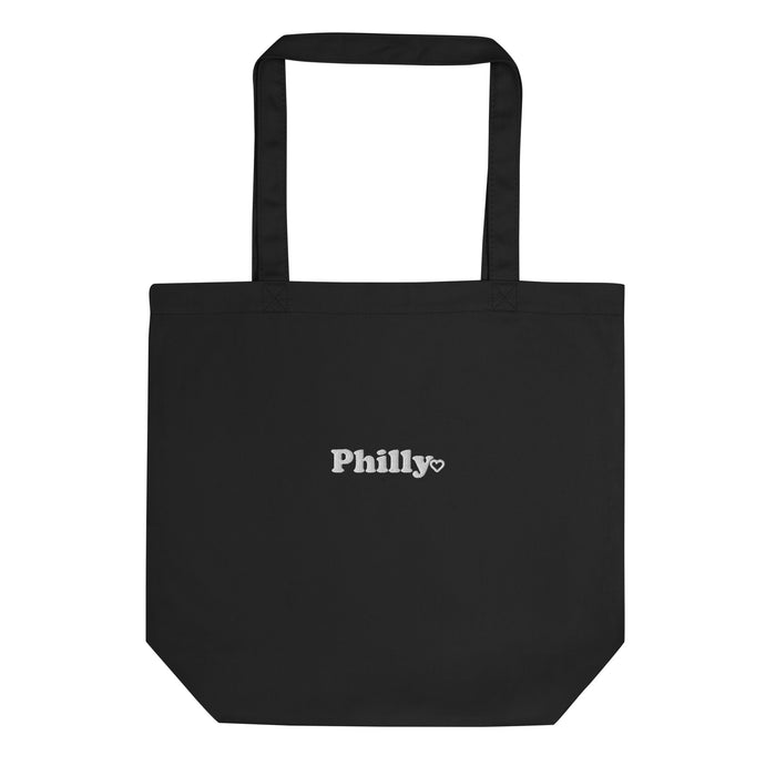 PHILLY ♥ Embroidered Eco Tote Bag