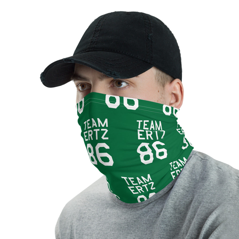 Team Ertz 86 Face Covering (Green)