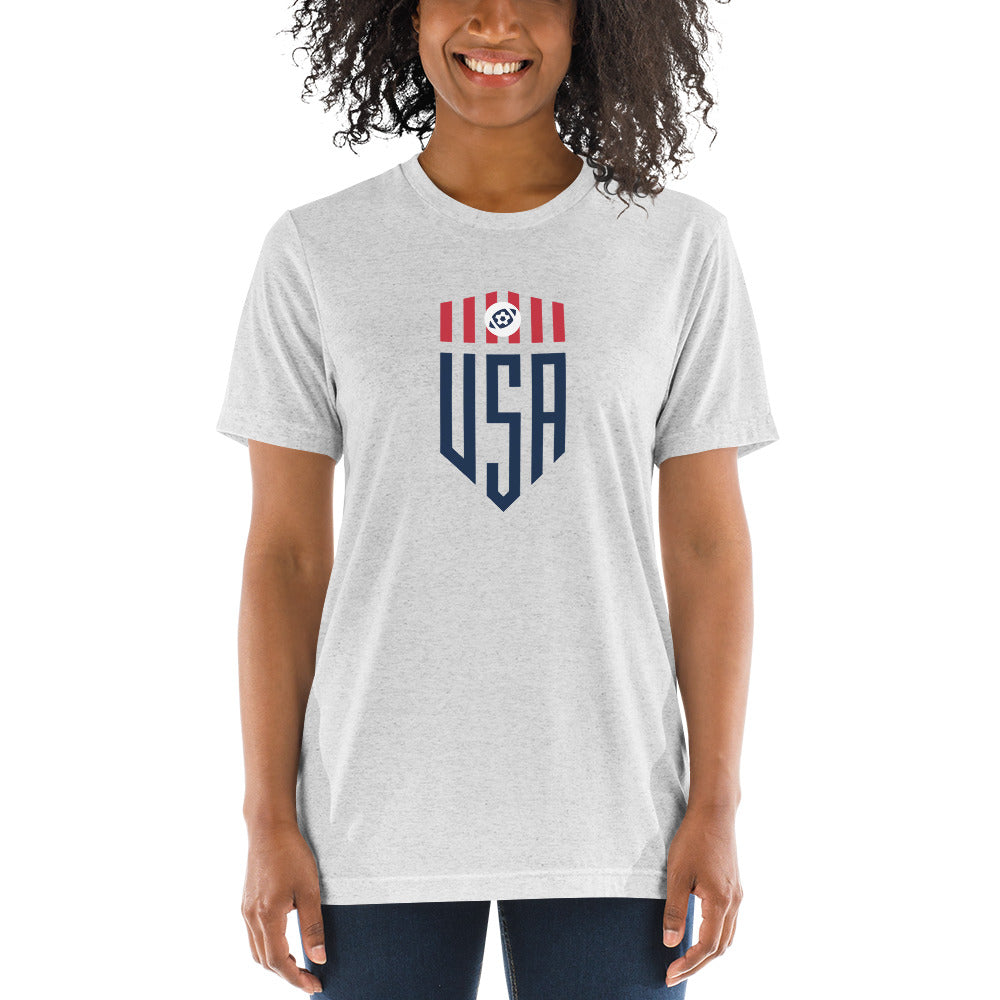 USA Tri-Blend Short sleeve t-shirt