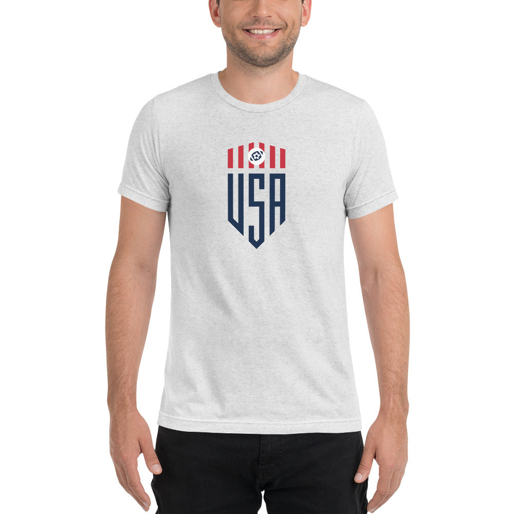 USA Tri-Blend Short sleeve t-shirt